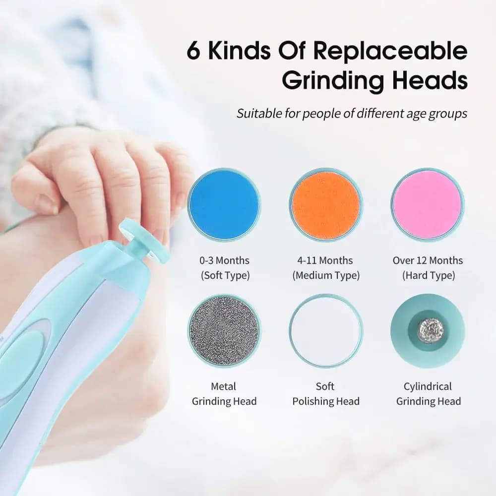 Baby Nail Trimmer - Electric Nail Clipper
